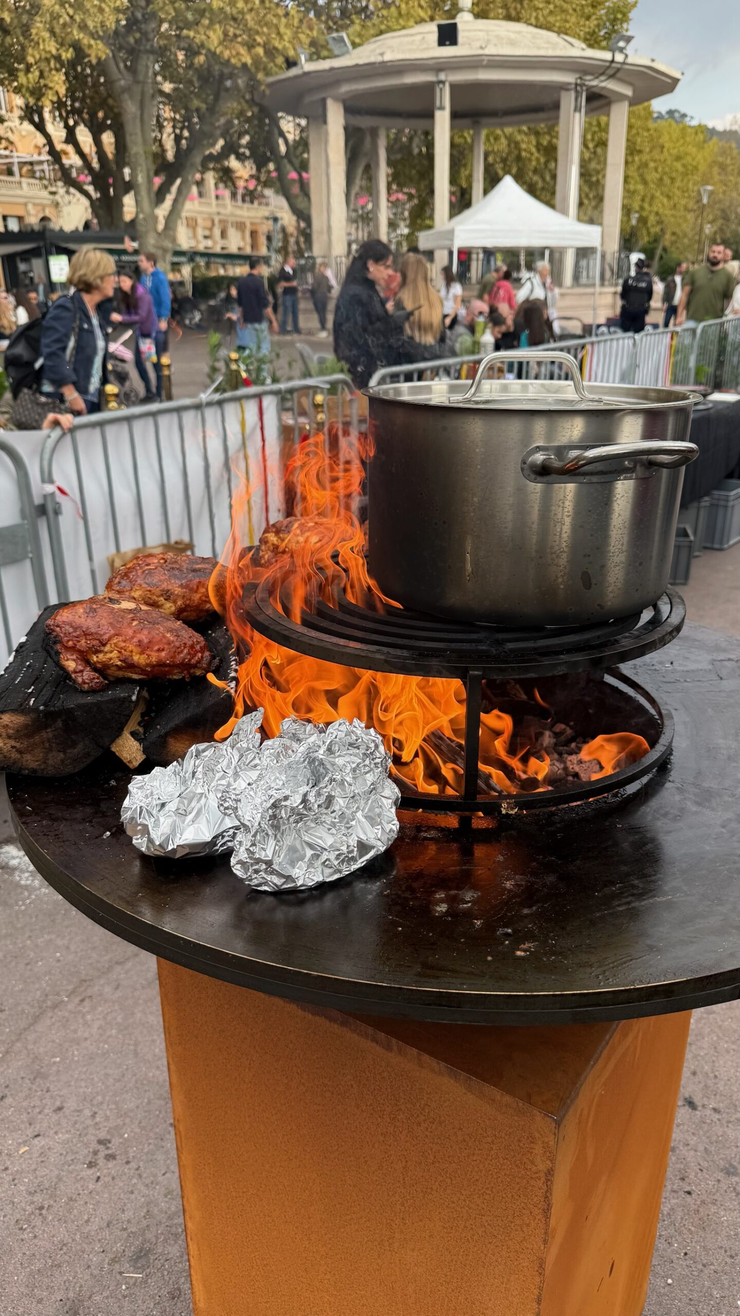Championnat de France de cuisine sur brasero