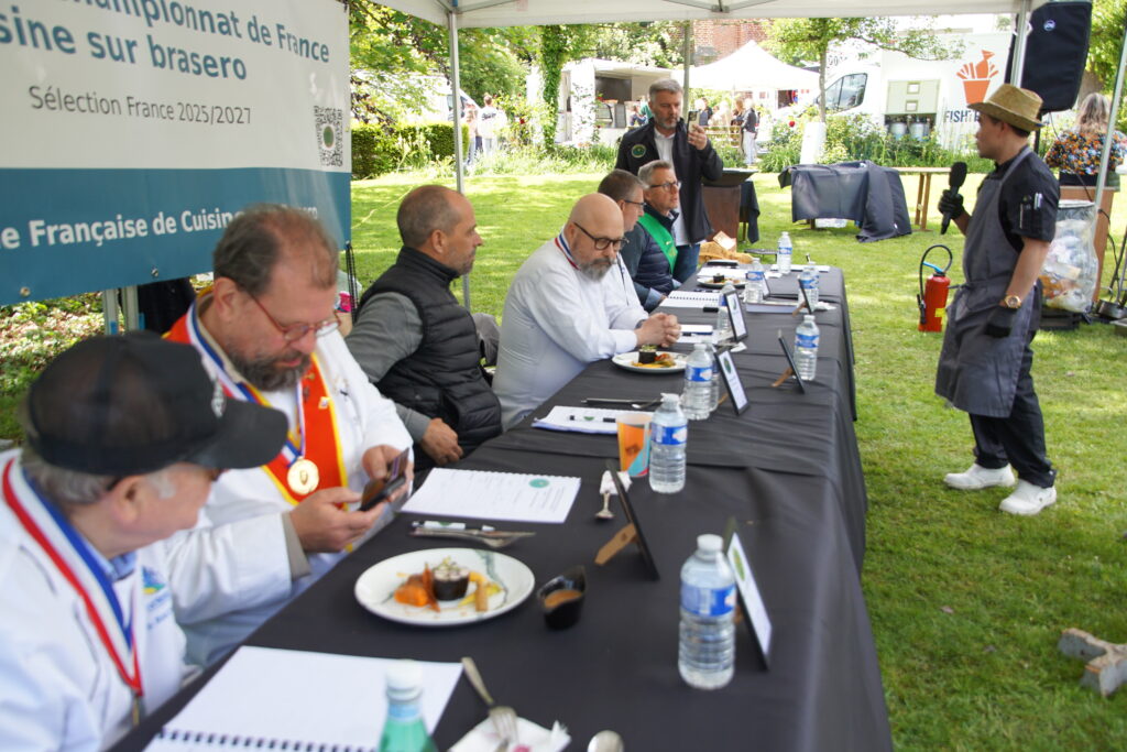 Championnat de France cuisine Brasero Jury Hazebrouck