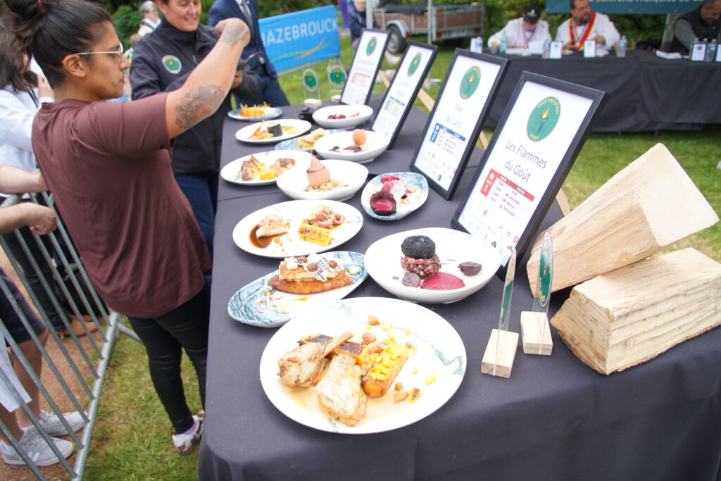 Championnat de France cuisine Brasero Plats