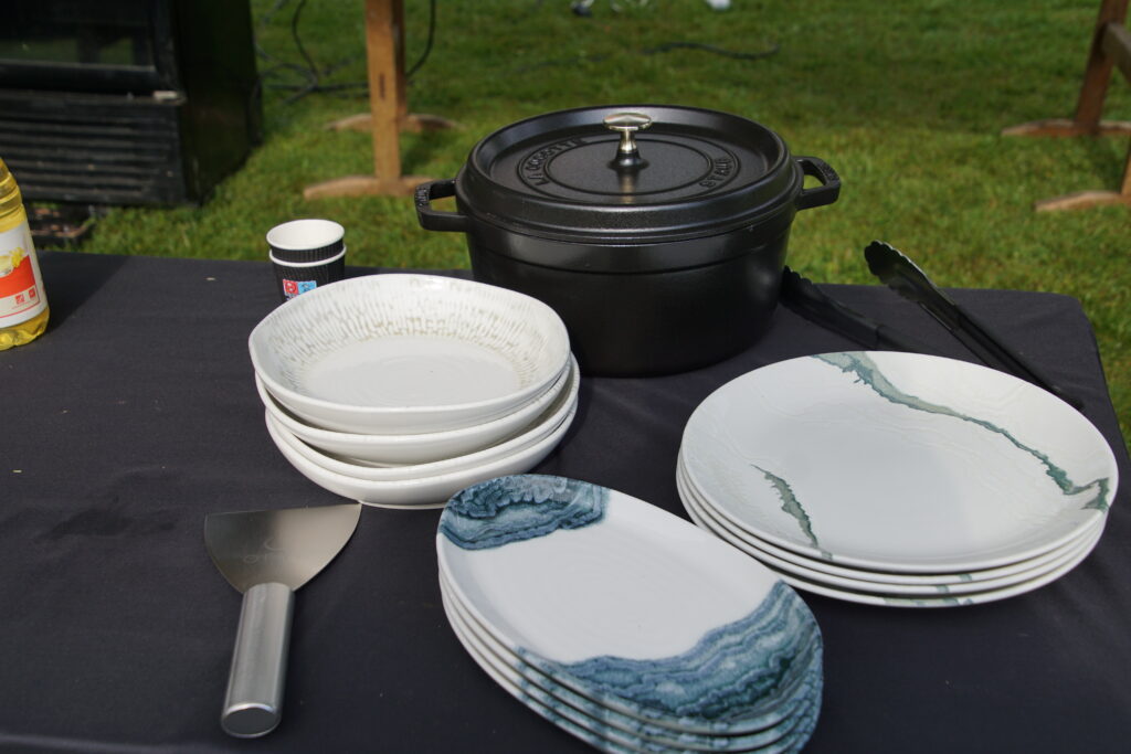 Vaisselle Championnat de France cuisine Brasero