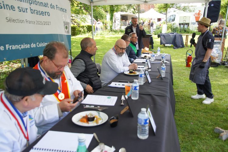 Championnat de France cuisine Brasero Jury Hazebrouck